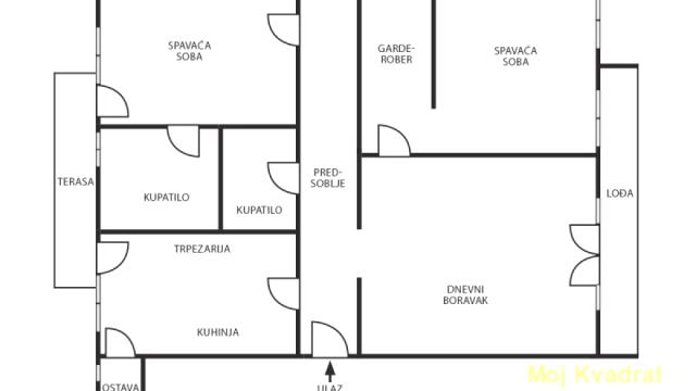 Stan, Trosoban, Prodaja, 105m2, Pravni fakultet, Vračar, Beogradska