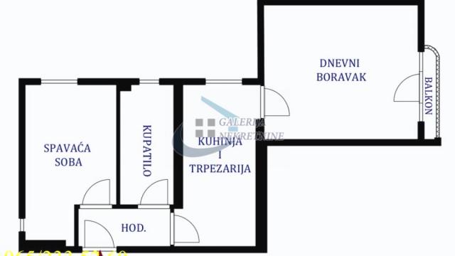 Stan, Dvosoban, Prodaja, 42m2, Lion, Zvezdara, Gospodara Vučića
