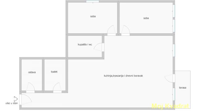 Stan, Trosoban, Prodaja, 71m2, Stari Banovci, Okolno mesto, Pere Čodanovića
