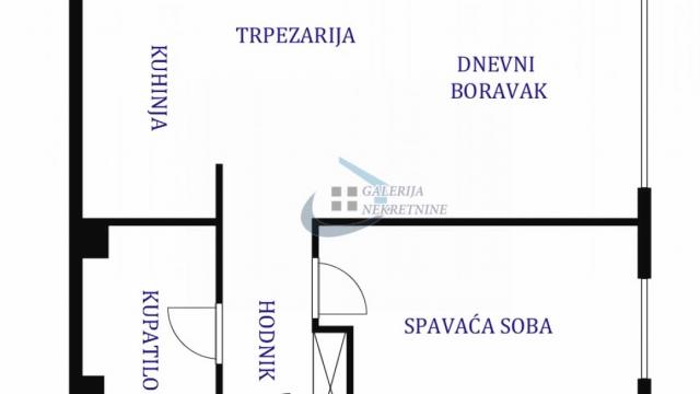Stan, Dvosoban, Prodaja, 53m2, Botanička bašta, Palilula, Bulevar despota Stefana
