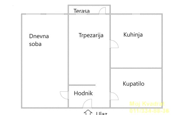 prodaja, stanova,
blok-63-novi-beograd-beograd, 978374, jednosoban-gandijeva