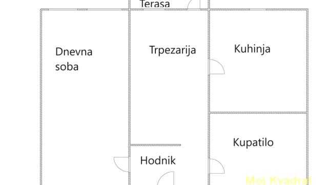 Stan, Jednosoban, Prodaja, 42m2, Blok 63, Novi Beograd, Gandijeva