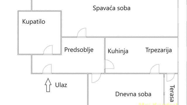 Stan, Dvosoban, Prodaja, 59m2, Batajnica, Zemun, Svetog Serafima Saravskog