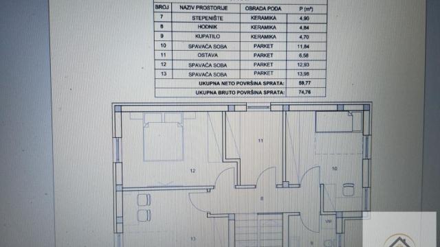 Kuća, četvorosoban, Prodaja, 120m2, Lipov gaj, Novi Sad, Novi Sad