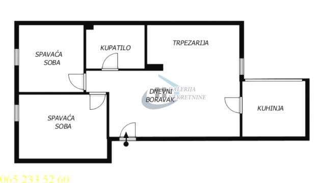 Stan, Dvoiposoban, Prodaja, 47m2, Neimar, Vračar, Vardarska