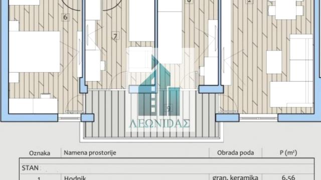 Stan, četvorosoban, Prodaja, 91m2, Obilićev venac, Medijana, Niš