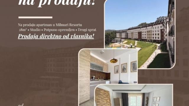 Stan, Jednosoban, Prodaja, 28m2, Kopaonik