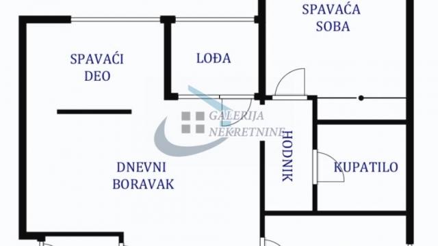 Stan, Dvosoban, Prodaja, 55m2, Novo Skojevsko naselje, Rakovica, Luke Vojvodića