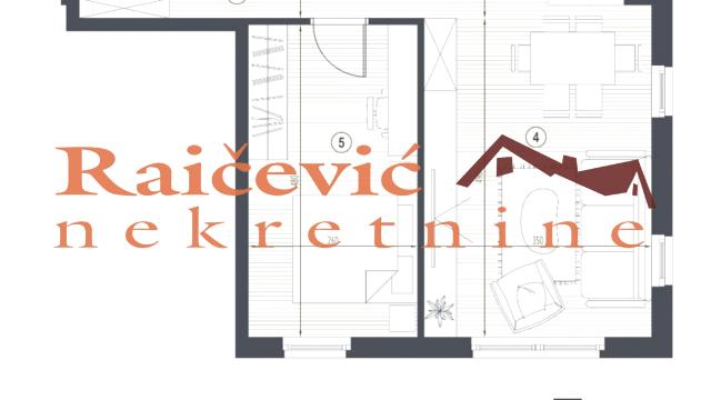 Stan, Dvosoban, Prodaja, 51m2, Cvetkova pijaca, Zvezdara, Cvetkova pijaca