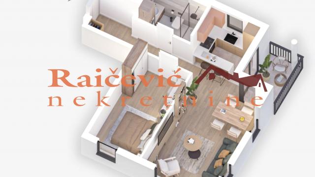 Stan, Dvosoban, Prodaja, 51m2, Cvetkova pijaca, Zvezdara, Cvetkova pijaca