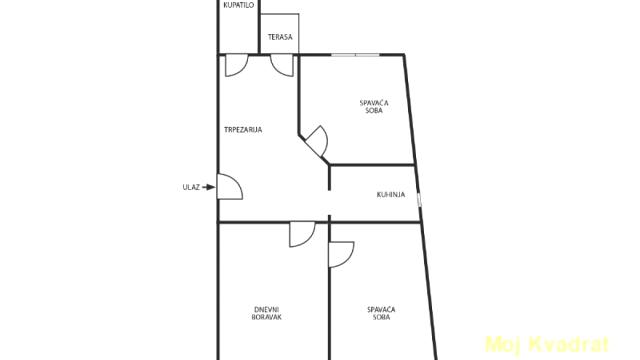 Stan, četvorosoban, Prodaja, 75m2, Hadžipopovac, Palilula, Bistrička