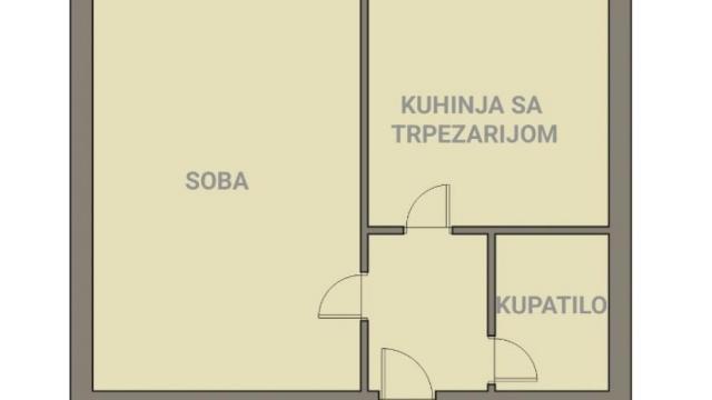 Stan, Jednosoban, Prodaja, 36m2, Ekonomski fakultet, Savski venac, Karađorđeva