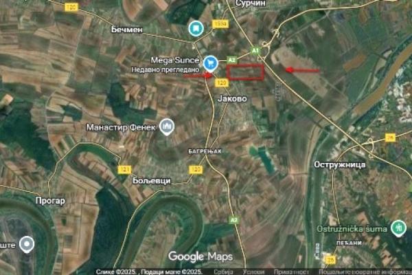 prodaja, plac,
jakovo-surcin-beograd, 981570, plac