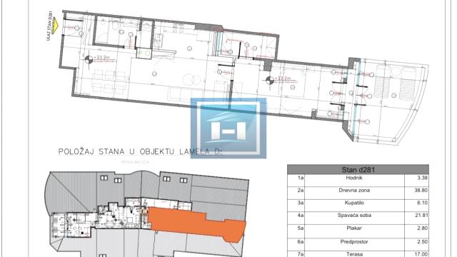 Stan, Dvosoban, Prodaja, 92m2, Vašarište, Gradska lokacija, Jagodina