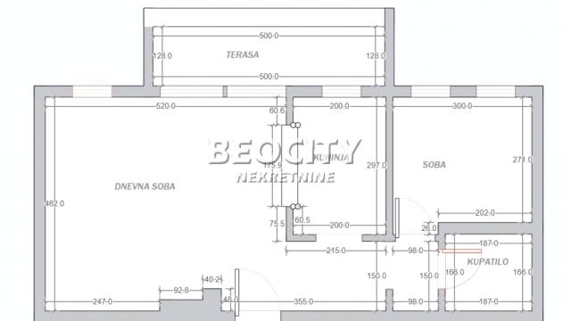 Stan, Dvosoban, Prodaja, 49m2, Cerak vinogradi, Čukarica, Cerski venac