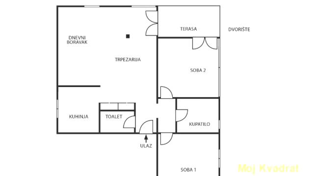 Stan, Trosoban, Izdavanje, 84m2, Senjak, Savski venac, Kuršumlijska