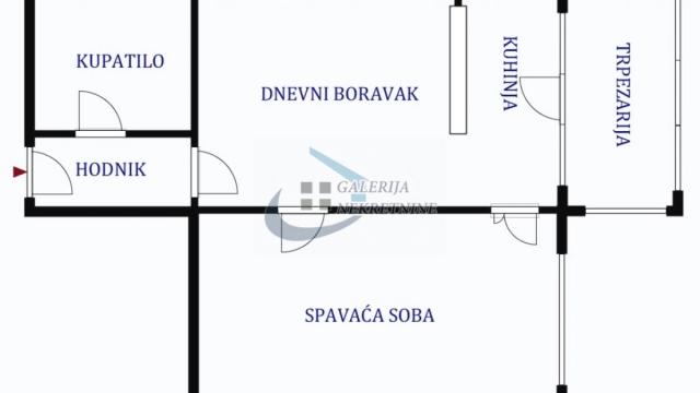 Stan, Dvosoban, Prodaja, 41m2, Vidikovac, Rakovica, Vidikovački venac