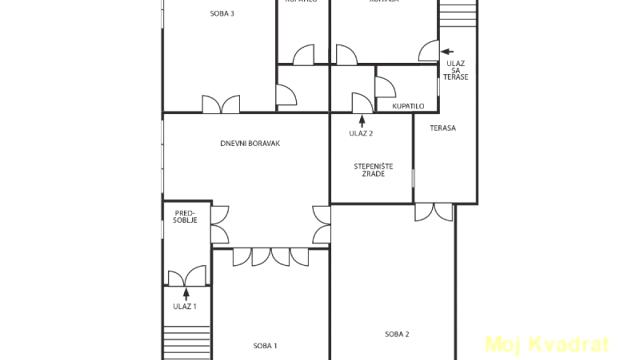 Stan, četvorosoban, Prodaja, 113m2, Senjak, Savski venac, Kralja Vukašina