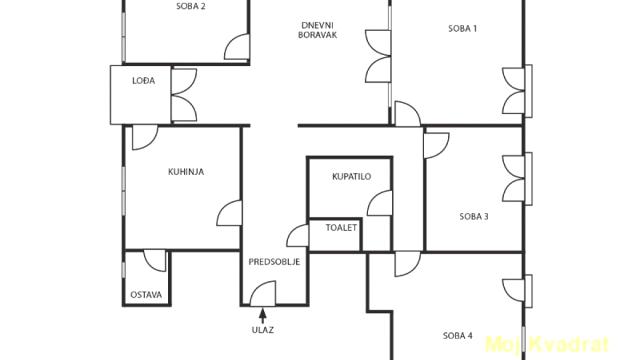 Stan, četvoroiposoban, Prodaja, 105m2, Tašmajdan, Palilula, Ivankovačka