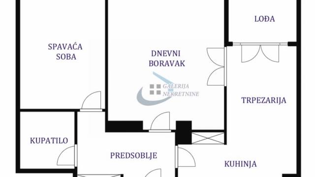 Stan, Dvosoban, Prodaja, 56m2, Mirijevo, Zvezdara, 16. oktobra