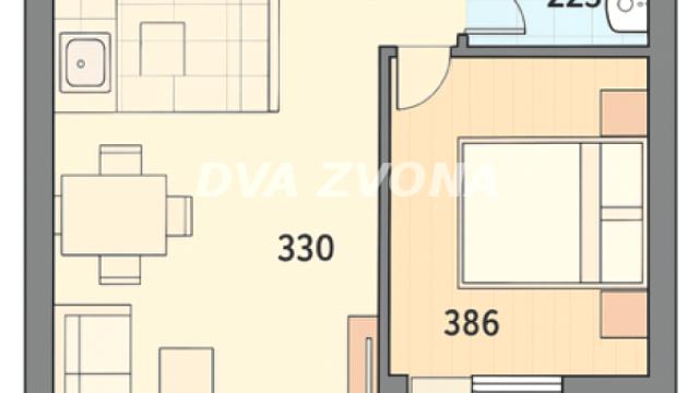 Stan, Dvosoban, Prodaja, 38m2, Telep severni, Novi Sad, Novi Sad