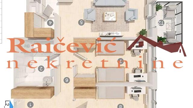 Stan, Troiposoban, Prodaja, 132m2, Gornji grad, Zemun, Banatska