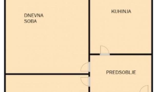 Stan, Dvosoban, Prodaja, 51m2, Karaburma, Palilula, Dr Nika Miljanića