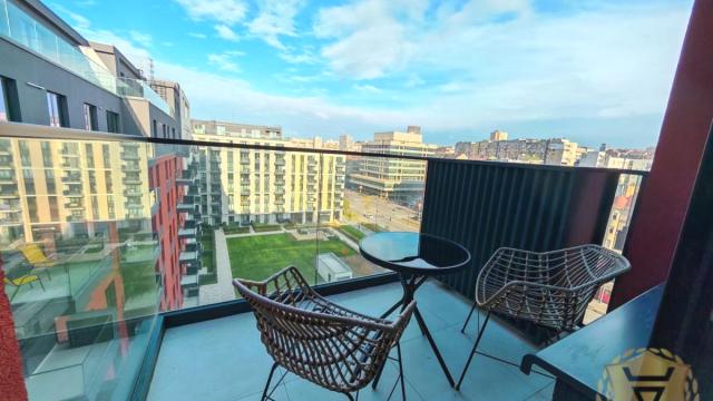 Stan, Dvosoban, Izdavanje, 56m2, Beograd na vodi, Savski venac, Luke Ćelovića Trebinjca