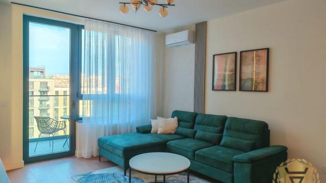 Stan, Dvosoban, Izdavanje, 56m2, Beograd na vodi, Savski venac, Luke Ćelovića Trebinjca