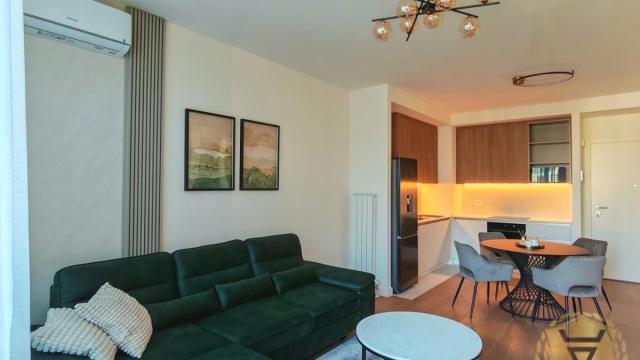 Stan, Dvosoban, Izdavanje, 56m2, Beograd na vodi, Savski venac, Luke Ćelovića Trebinjca