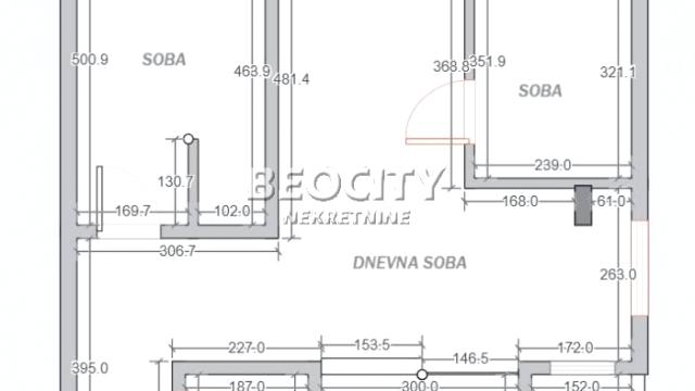 Stan, Trosoban, Prodaja, 64m2, Kluz, Zvezdara, Ruđera Boškovića