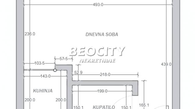 Stan, Garsonjera, Prodaja, 23m2, Mirijevo, Zvezdara, Zagrađe