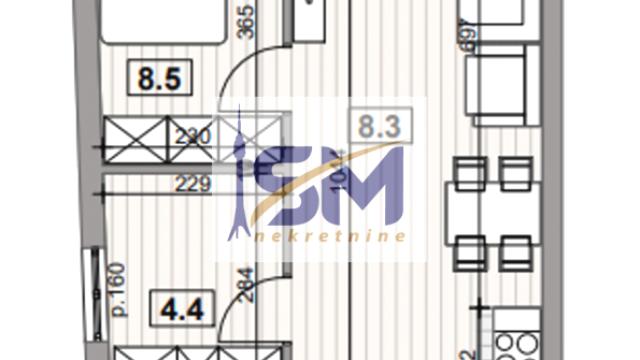 Stan, Trosoban, Prodaja, 56m2, Žarkovo, Čukarica, Trgovačka