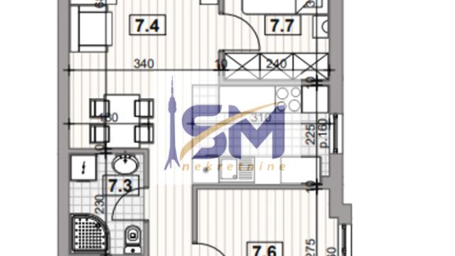 Stan, četvorosoban, Prodaja, 71m2, Žarkovo, Čukarica, Trgovačka