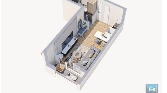 Stan, Garsonjera, Prodaja, 24m2, Centar, Gradska lokacija, Jagodina