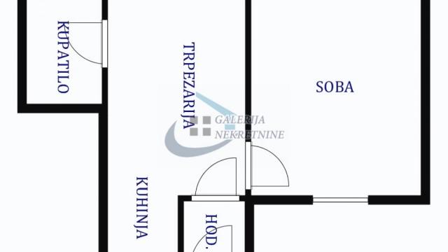 Stan, Jednosoban, Prodaja, 30m2, Botanička bašta, Palilula, Budimska