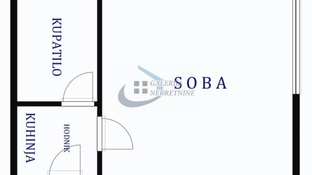 Stan, Garsonjera, Prodaja, 25m2, Karaburma, Palilula, Salvadora Aljendea