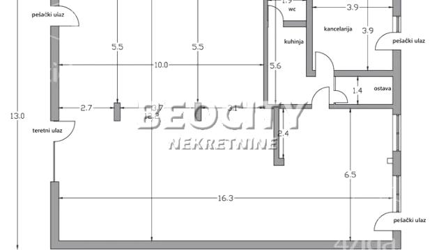 Poslovni prostor, četvorosoban, Izdavanje, 200m2, Ugrinovci, Zemun, Zemun, Ugrinovci, , 4.0, 200m2
