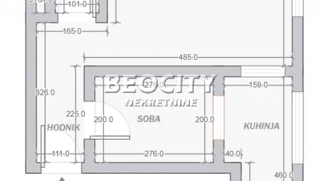 Stan, Jednoiposoban, Prodaja, 35m2, Severni bulevar, Zvezdara, Patrisa Lumumbe