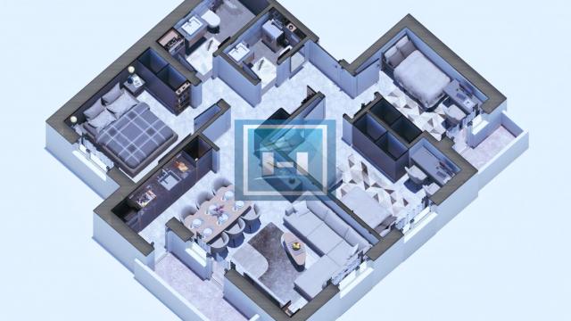 Stan, Trosoban, Prodaja, 79m2, Centar, Gradska lokacija, Ćuprija