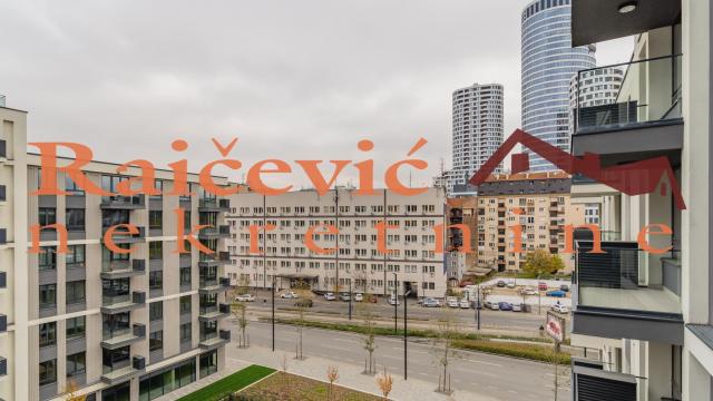 Stan, Dvosoban, Izdavanje, 55m2, Beograd na vodi, Savski venac, Luke Celovica Trebinjca