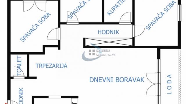 Stan, četvorosoban, Prodaja, 117m2, Dedinje, Savski venac, Miloja Đaka