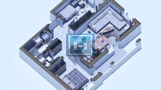 Stan, Dvosoban, Prodaja, 63m2, Centar, Gradska lokacija, Ćuprija