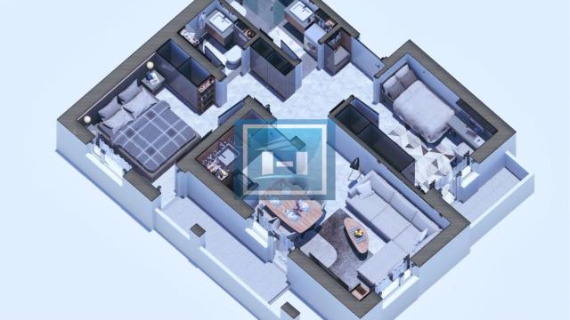 Stan, Dvosoban, Prodaja, 63m2, Centar, Gradska lokacija, Ćuprija