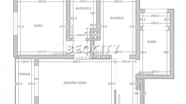Stan, Dvoiposoban, Prodaja, 60m2, Karaburma, Palilula, Maljenska
