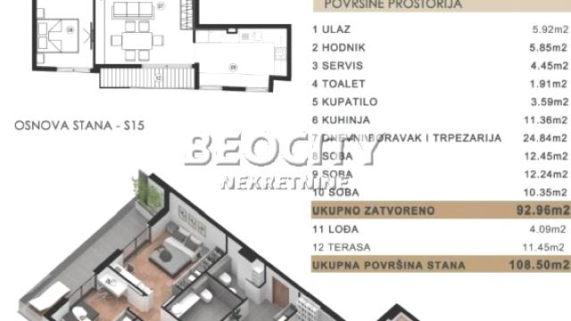 Stan, četvorosoban, Prodaja, 108m2, Kalenić pijaca, Vračar, Vračar, Kalenić pijaca, , 4.0, 108m2