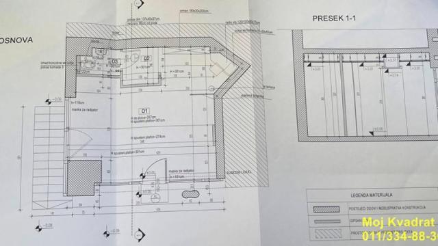 Poslovni prostor, Izdavanje, 27m2, Banovo brdo, Čukarica, Požeška