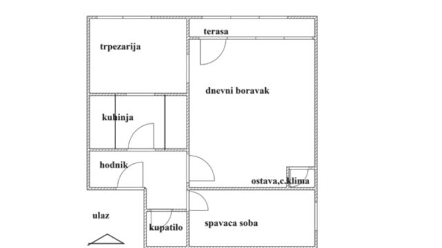 Stan, Trosoban, Prodaja, 70m2, Filmski grad, Čukarica, Ratka Mitrovića