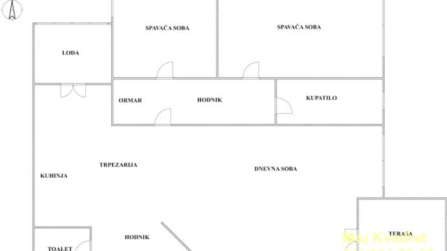 Stan, Trosoban, Prodaja, 84m2, Žarkovo, Čukarica, Poručnika Spasića i Mašere