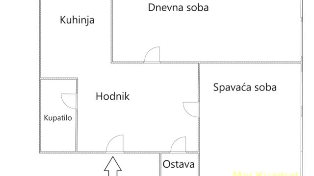 Stan, Dvosoban, Prodaja, 47m2, Blok 3, Novi Beograd, Bulevar Zorana Đinđića